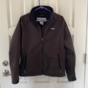 Columbia titanium zip up jacket
